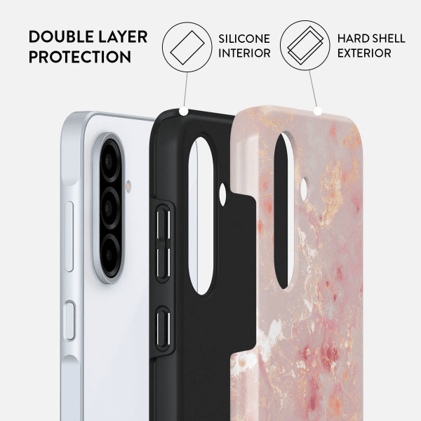 Burga Samsung Galaxy A26 Skal Tough Golden Coral