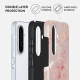 Burga Samsung Galaxy A36 Skal Tough Golden Coral