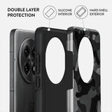 Burga OnePlus 13 Skal Tough Night Black Camo
