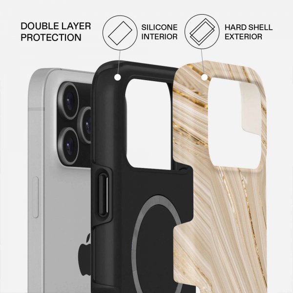 Burga iPhone 17 Pro Max Skal Tough MagSafe Full Glam