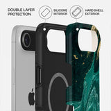 Burga iPhone Air Skal Tough MagSafe Emerald Pool