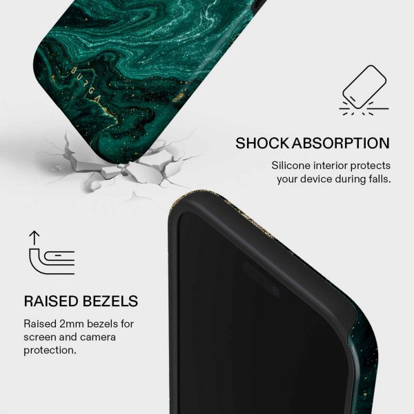 Burga iPhone Air Skal Tough MagSafe Emerald Pool