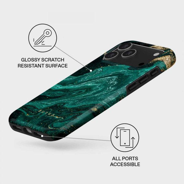 Burga iPhone 17 Pro Max Skal Tough MagSafe Emerald Pool