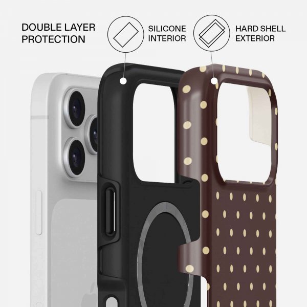 Burga iPhone 17 Pro Skal Tough MagSafe Sorry Busy
