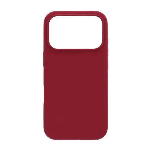 Rvelon iPhone 17 Pro Max Skal Silikon MagSafe Röd