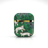 Richmond & Finch AirPods (1/2) Skal Green Leopard