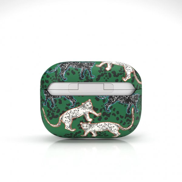Richmond & Finch AirPods Pro Skal Green Leopard