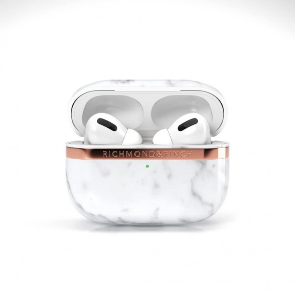 Richmond & Finch AirPods Pro Skal White Marble