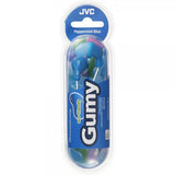 JVC Hörlurar F14 Gumy In-Ear Blå