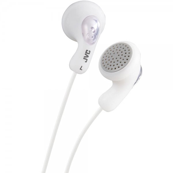 JVC Hörlurar F14 Gumy In-Ear Vit