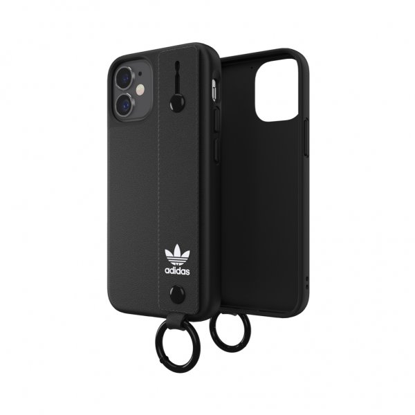 Adidas iPhone 12 Mini Skal Hand Strap Case Svart