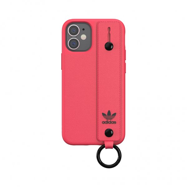 Adidas iPhone 12 Mini Skal Hand Strap Case Rosa