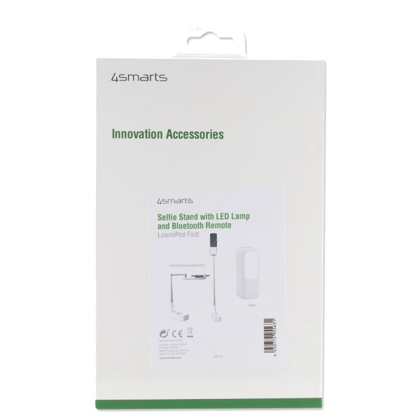 4smarts Selfie Stand LoomiPod Fold with Lamps and Remote