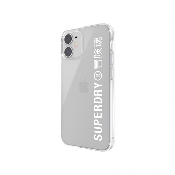 Superdry iPhone 12 Mini Skal Snap Case Clear Vit