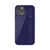 Superdry iPhone 12/iPhone 12 Pro Skal Snap Case Compostable Materials Navy Blue