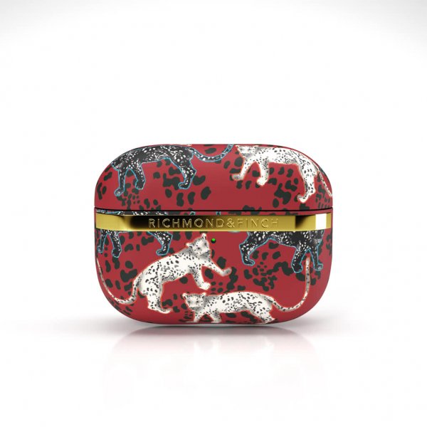 Richmond & Finch AirPods Pro Skal Samba Red Leopard