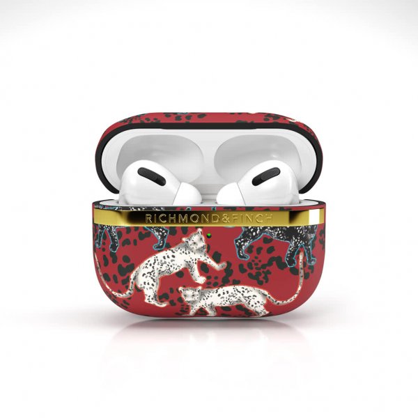 Richmond & Finch AirPods Pro Skal Samba Red Leopard