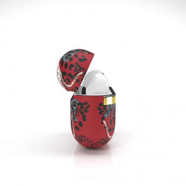 Richmond & Finch AirPods Pro Skal Samba Red Leopard