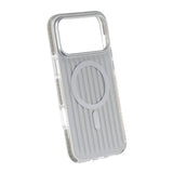 iPhone 17 Pro Max Skal Korrugerad MagSafe Silver