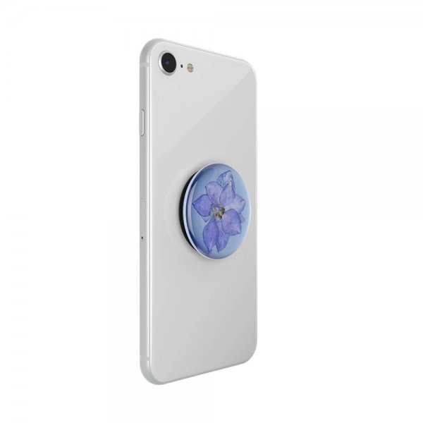 Popsockets PopGrip Pressed Flower Larkspur