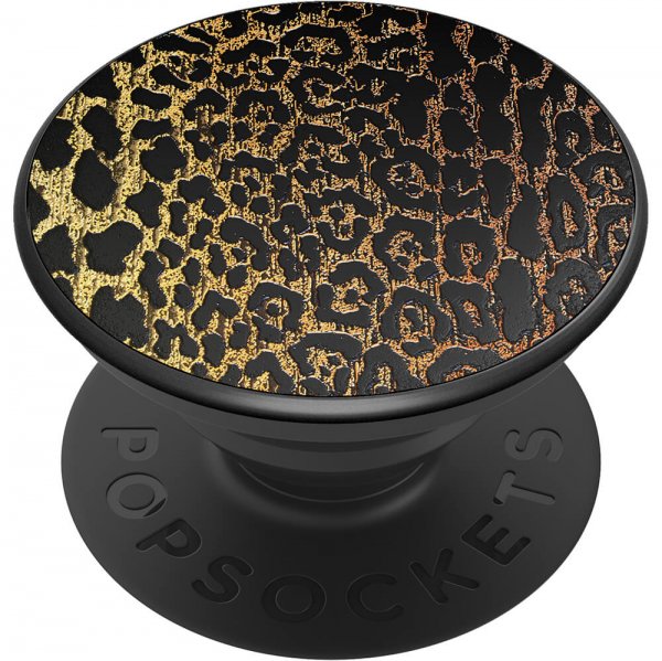 Popsockets PopGrip Embossed Metal Leopard