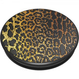 Popsockets PopGrip Embossed Metal Leopard