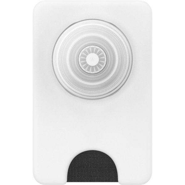 Popsockets Korthållare MagSafe PopWallet+ White Clear
