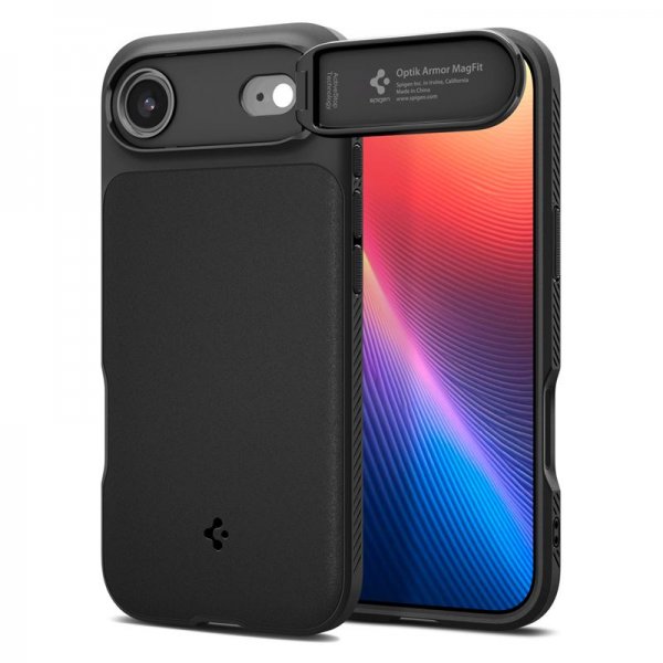 Spigen iPhone Air Skal Optik Armor MagFit Svart