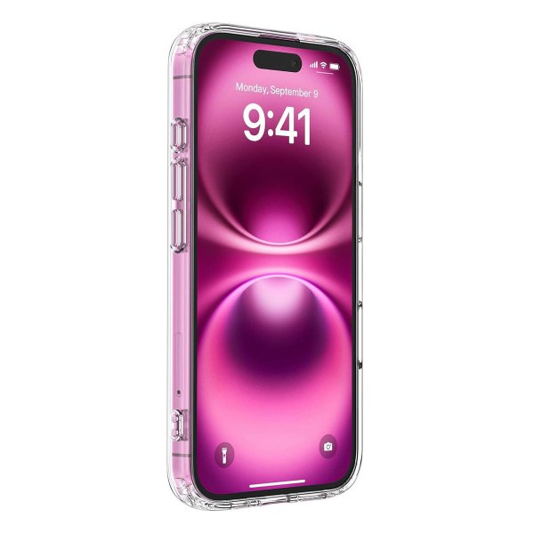 iPhone 16 Skal TPU MagSafe Transparent