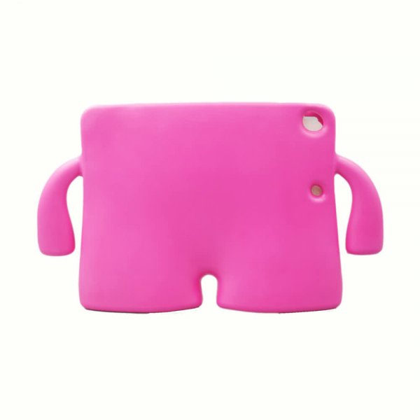 iPad 9.7 (gen 5/6)/iPad Air 1/2 Skal för Barn Magenta