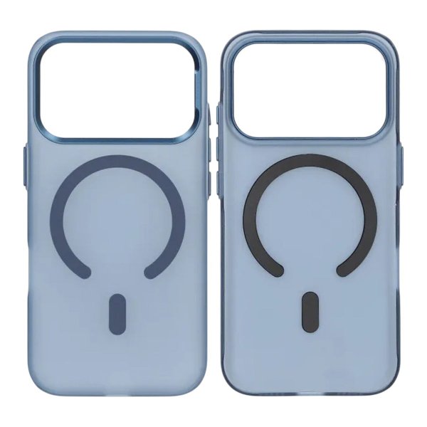 iPhone 17 Pro Skal Kamerasarg MagSafe Ljusblå