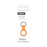 Xqisit AirTag Hållare Silicone Case Orange
