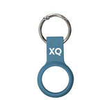 Xqisit AirTag Hållare Silicone Case Blå
