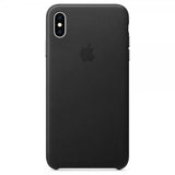 Apple Original Läderskal till iPhone X/Xs Svart