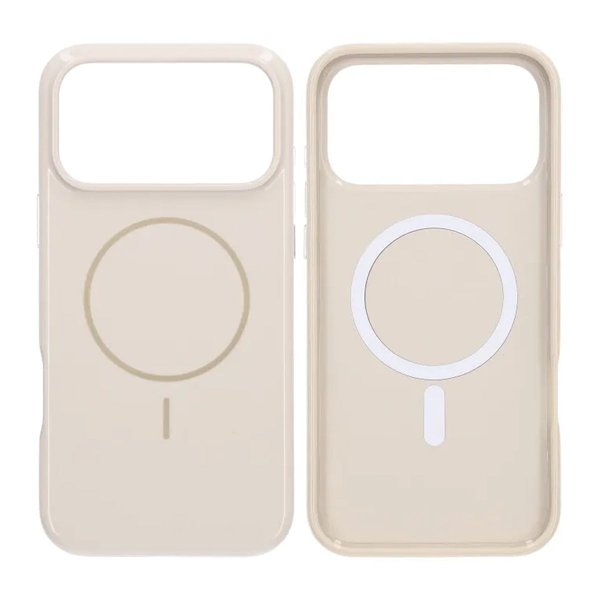 Rvelon iPhone 17 Pro Skal TPU MagSafe Beige