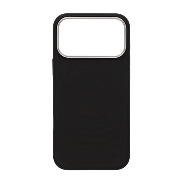 iPhone 17 Pro Max Skal Silikon MagSafe Svart