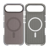 iPhone Air Skal Korrugerad MagSafe Transparent Svart