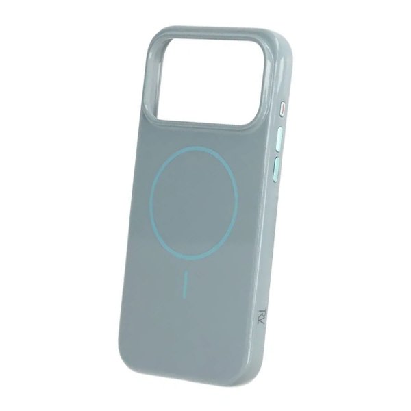 Rvelon iPhone 17 Pro Max Skal Konstläder MagSafe Grön