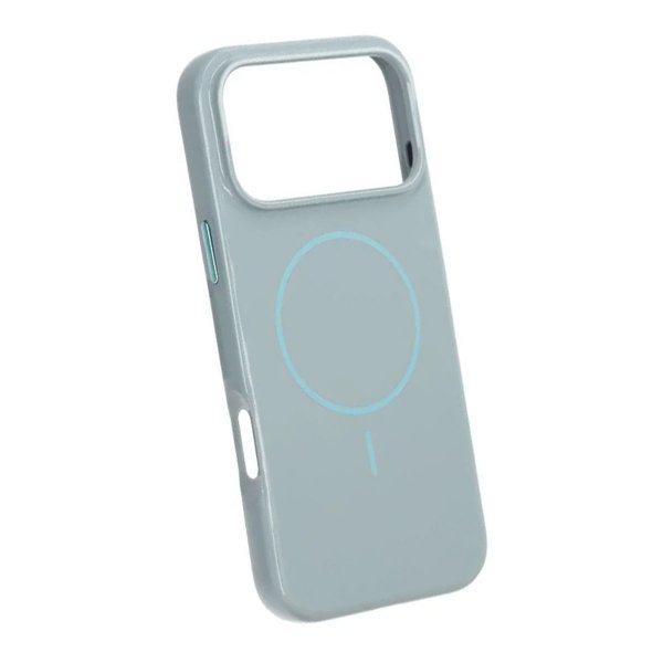 Rvelon iPhone 17 Pro Max Skal Konstläder MagSafe Grön