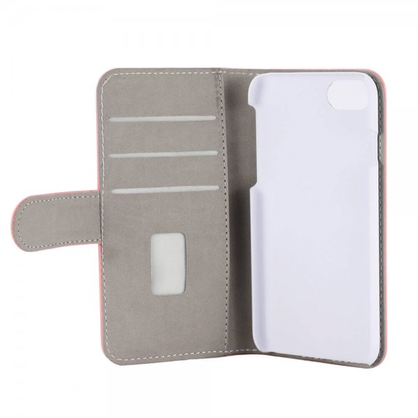 Gear iPhone 6/6S/7/8/SE Fodral med Kortfack Rosa