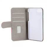 Gear iPhone 6/6S/7/8/SE Fodral med Kortfack Rosa