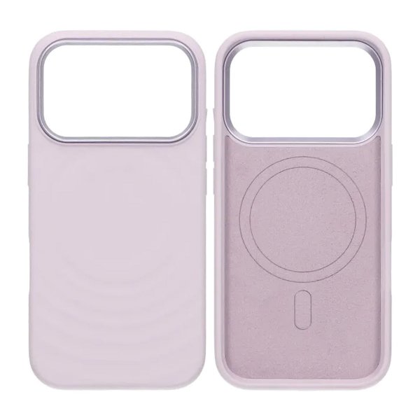 iPhone 17 Pro Skal Silikon MagSafe Lila