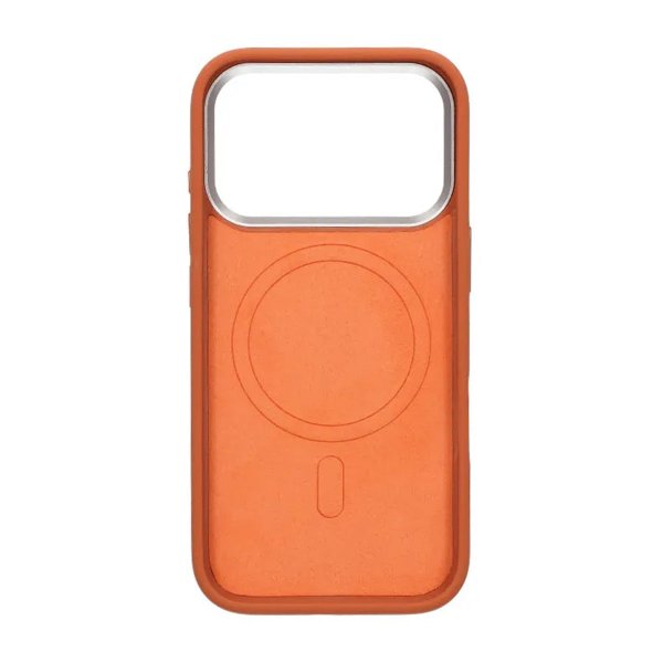 iPhone 17 Pro Skal Silikon MagSafe Orange