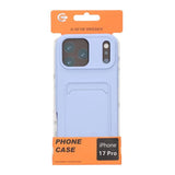 iPhone 17 Pro Skal Korthållare Lila