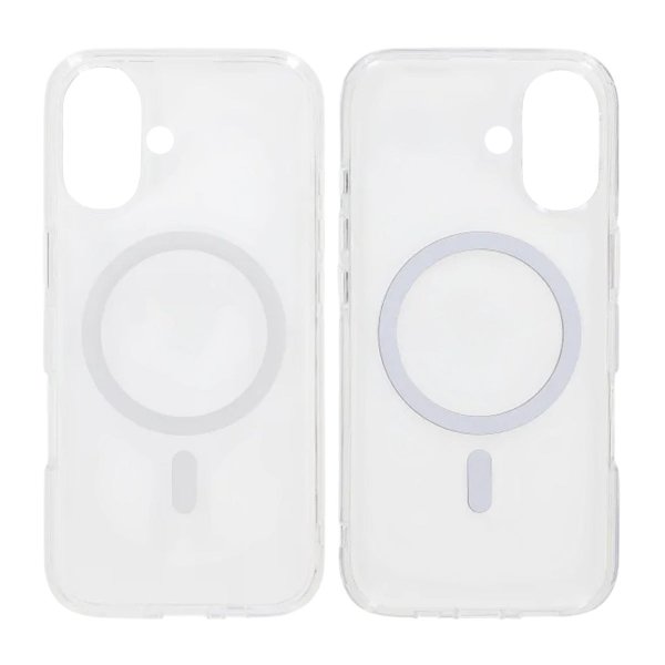 iPhone 17 Skal Transparent MagSafe Vit