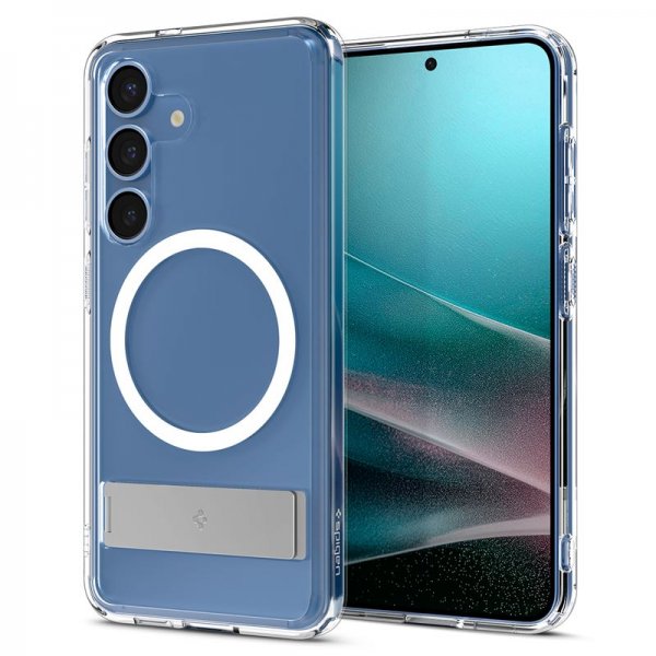 Spigen Samsung Galaxy S25 Skal Ultra Hybrid S MagFit Clear White