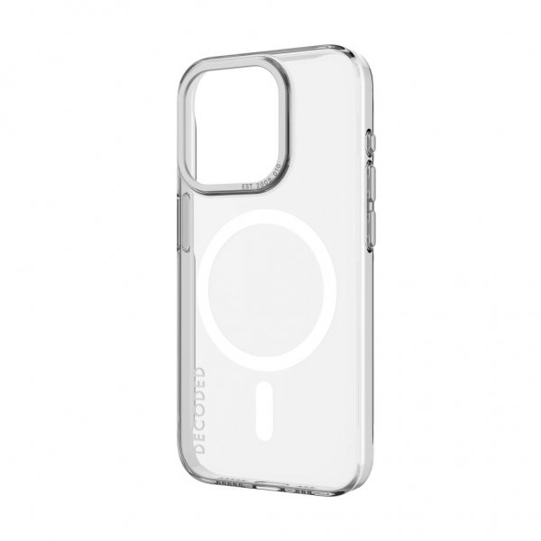 Decoded iPhone 15 Pro Skal Recycled Plastic Clear Case Transparent