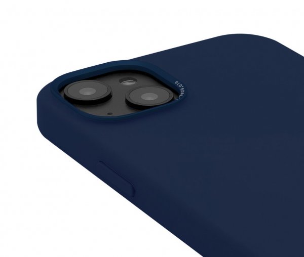 Decoded iPhone 14 Plus Skal Silicone Backcover Navy Peony