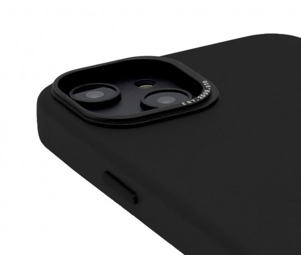 Decoded iPhone 14 Plus Skal Leather Backcover Svart