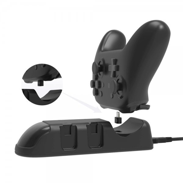 Dobe 5-i-1 Nintendo Switch Kontroller Laddningsstation